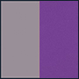 gris translucide brillant | violet brillant