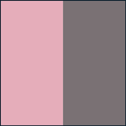 rose pastel mat | taupe satin