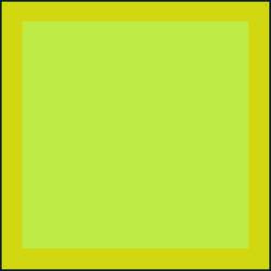 citron vert translucide brillant | jaune fluo brillant