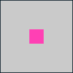 gris translucide mat | rose fluo mat